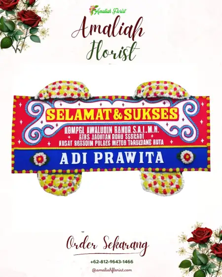 Papan Bunga Ucapan Selamat Tanjung Batu